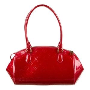 Louis Vuitton Monogram Vernis Sherwood PM Authentic